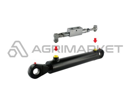 Hydraulický válec dvojčinný 63/36/320 zámek U35