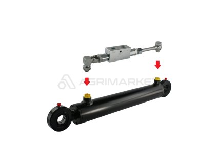 9281 hydraulicky valec dvojcinny 50 28 300 zamek u25