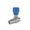 Jednocestný hydraulický škrticí ventil VRFU 90 3/4" s přesnou regulací. Průtok: 80 l/min, max. tlak: 280 bar