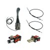 23165 3sekce hydraulick sada 40l min joystick 1 tlacitko 2x kabel 2m 2sek rozvadec 40l s jednou plovouci sekce solenoidove ventil