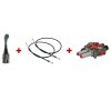 23262 1 2sekce sada hydraulick ho joysticku bez tlacitka 2x kabel 1m 2sekce rozvadec 60l
