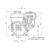 24639 6 spalovaci motor honda gx120 ut3qx4oh s cerpadlem gr1 3 80cm3
