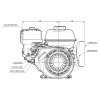 24657 6 spalovaci motor honda gx200 ut2qx4oh s cerpadlem gr1 5 55cm3
