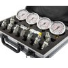 Sada diagnostické sady pro měření hydraulického tlaku, servisní kufřík, 4 analogové manometry, 11 hrotů, 85050003