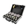 Sada diagnostické sady pro měření hydraulického tlaku, servisní kufřík, 4 analogové manometry, 11 hrotů, 85050003