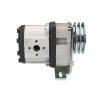 27521 4 loziskovy pohon hydraulicka zubova pumpa prava 46 cm3 ot skupina 3 podpera a remenice
