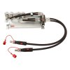Hydraulika pro otočný nakladač, PUSH-PULL, 3 sekce, deska, elektromagnetický ventil, 6/2 rychlospojky, 1m hadice