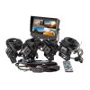 Monitorovací sada 4x couvací kamera 12V 24V monitor 9"