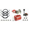 Externí hydraulika pro Ursus C-360, čerpadlo 32cm3 s hřídelovým pohonem. Včetně rozdělovače, 20L nádrže, filtru a kabelů.
