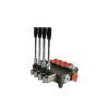 Hydraulický monoblokový rozvaděč 4 sekční 80L