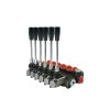 Hydraulický monoblokový rozvaděč 6 sekční 40L