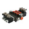 Hydraulický monoblokový rozvaděč 3 sekční 80L