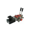 8168 hydraulicky monoblokovy rozvadec 2 sekcni