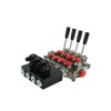 8177 hydraulicky monoblokovy rozvadec 4 sekcni 60l min