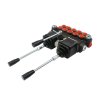 8252 hydraulicky monoblokovy rozvadec 5 sekcni 40l