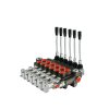 Hydraulický monoblokový rozvaděč 6 sekční 80L