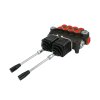 Hydraulický monoblokový rozvaděč 4 sekční 80L 2 paky