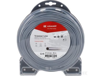 zaci struna 3mm 56m kulata titanium power seda kramp