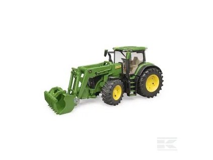 john deere 7r s celnim nakladacem