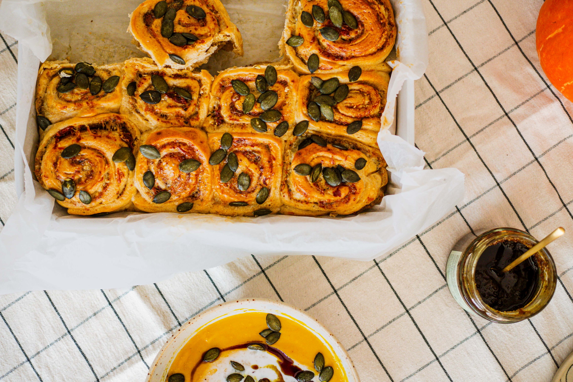 Recept: Šneci s dýňovým pestem