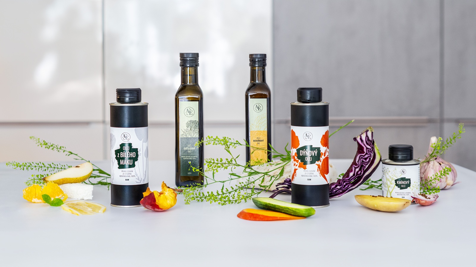 Oleje lisované za studena