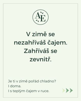 Je ti v zimě často chladno, i když piješ horký čaj? ☕️ Možná to není o tom, co máš v hrnku, ale o tom, z čeho má tělo brát...