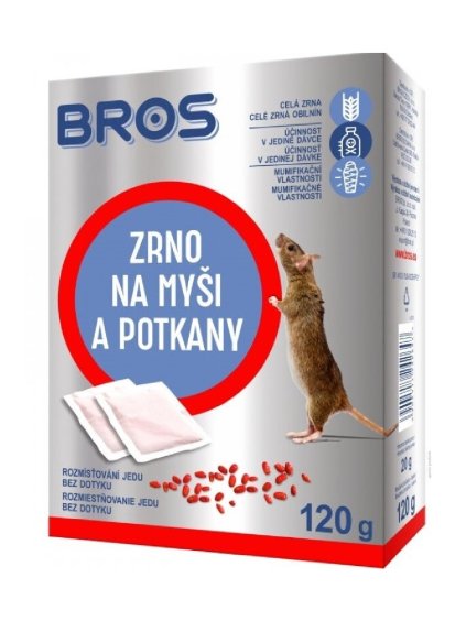 BROS Zrno na myši a potkany 120g
