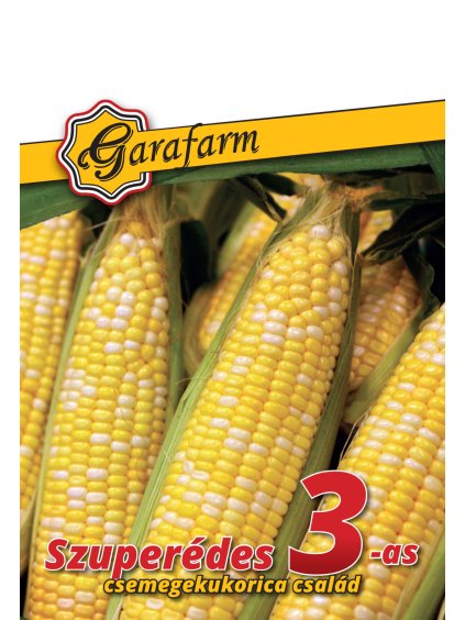 Kukurica rodinná 'Supersladká' 3x20 semien garafarm