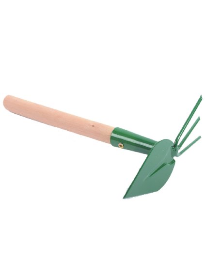 Motyčka špicatá s trojzubom a násadou 25 cm