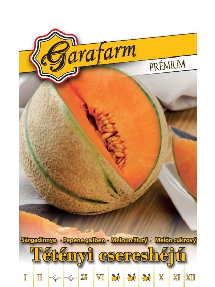 Melón cukrový 'Tétényi csereshéjú' 1g garafarm