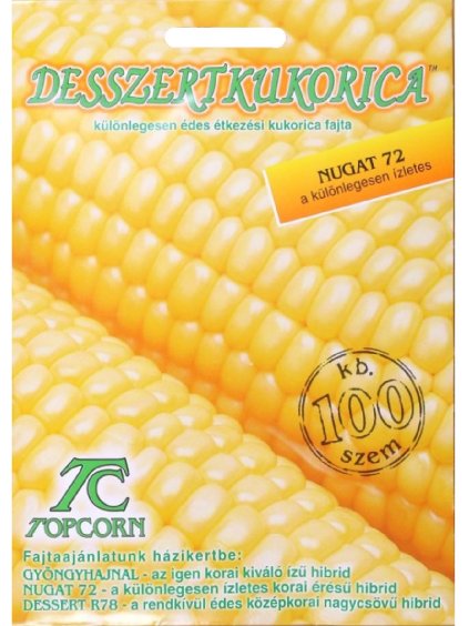 Kukurica siata 'Nugat 72' cca 100 sem.