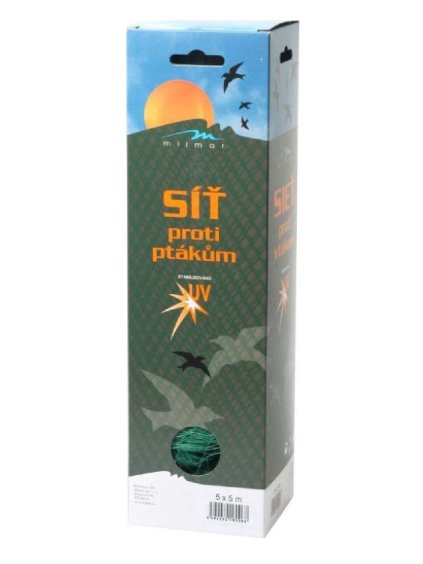 Milmar Sieť proti vtákom 5x5m