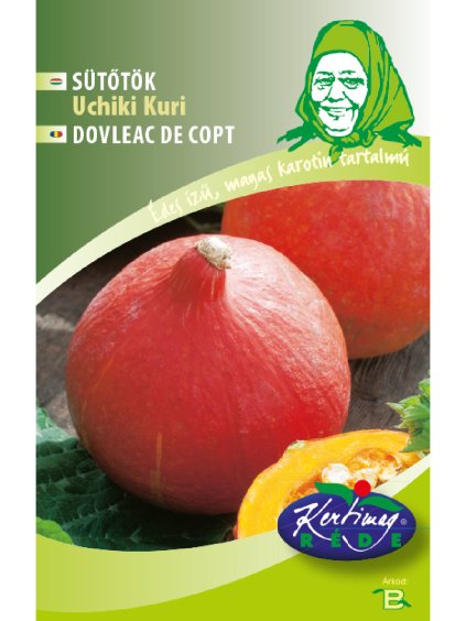 Tekvica jedlá 'Uchiki Kuri' 5 semien rédei