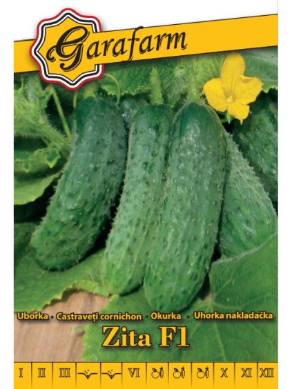 Uhorka 'Zita F1' 0,7g garafarm