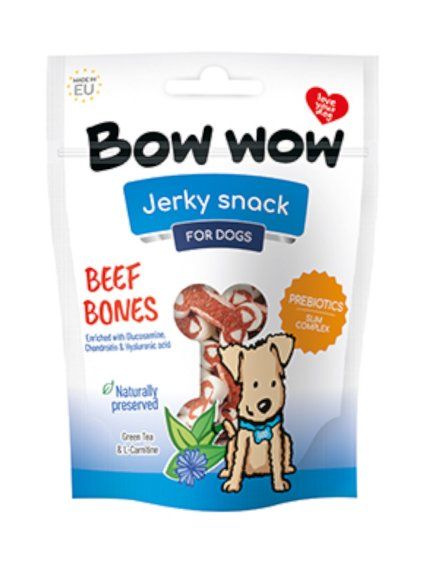 BOW WOW Hovädzie kostičky 80g