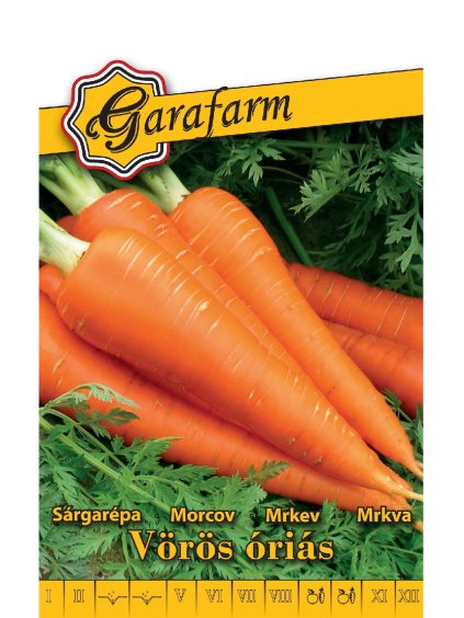 Mrkva 'Vörös óriás' 4g