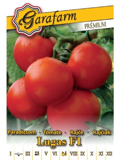 Rajčiak kríčkový 'Lugas F1' 0,25 g
