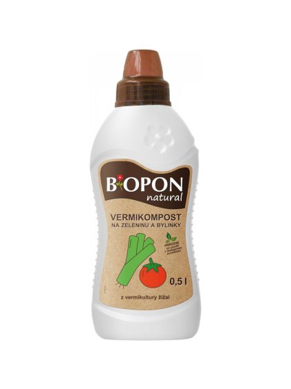 bopon vermikompost na zeleninu a bylinky 500 ml rastlinkovo