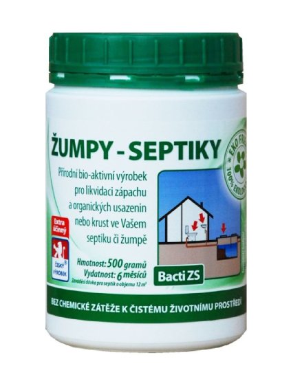 Enzym žumpy a septiky Bacti 500g