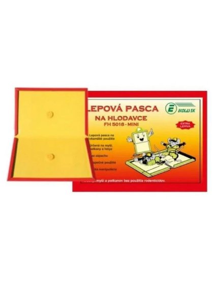 Lepová pasca na hlodavce Mini knižka 5018