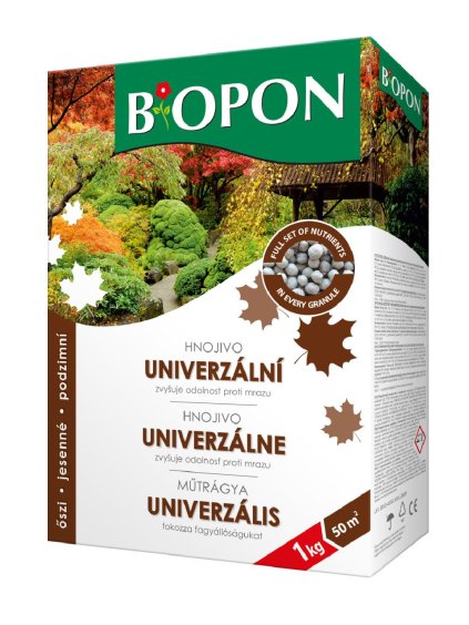 BIOPON Hnojivo univerzálne jesenné 1kg