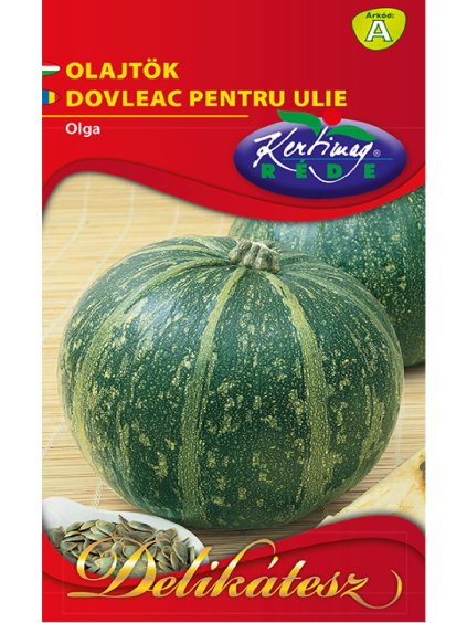 Tekvica olejnatá 'Olga' 1g rédei kertimag