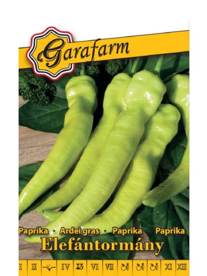 Paprika ročná koreninová 'Elefántormány' 0,4g garafarm