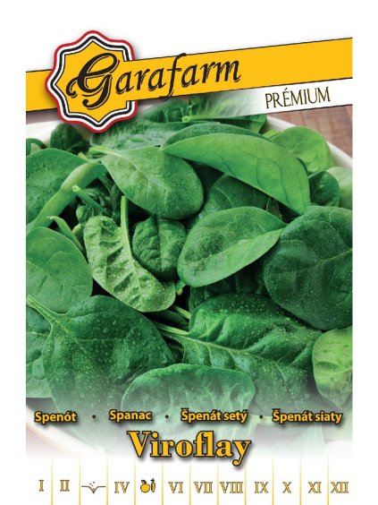 Špenát 'Viroflay' 3g garafarm