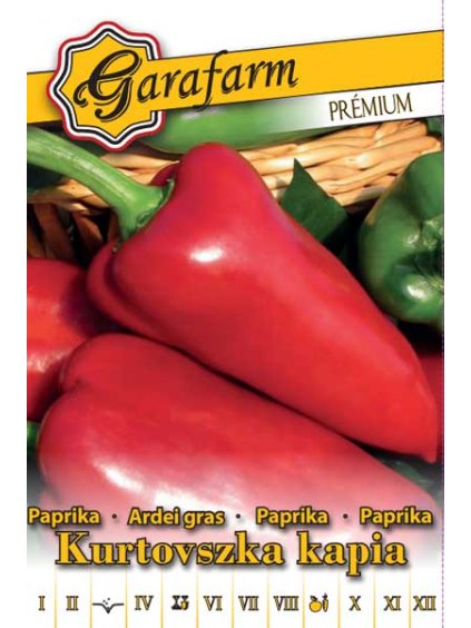Paprika 'Kurtovska kapija' 0,5g garafarm