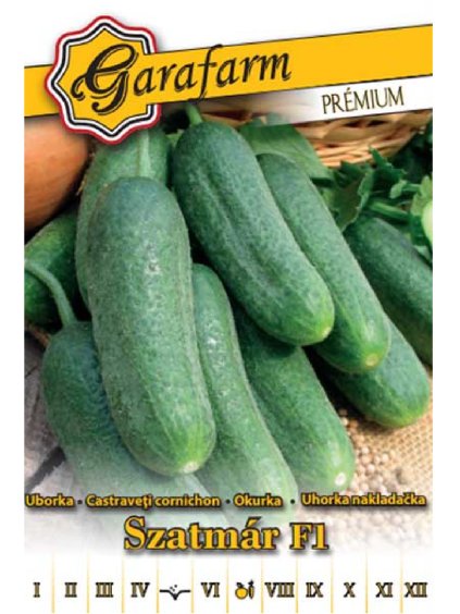 Uhorka nakladačka 'Szatmár F1' 1g