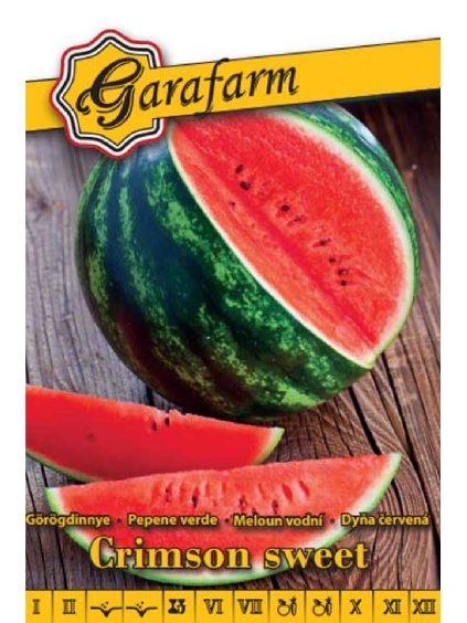 Dyňa 'Crimson sweet' 2g garafarm