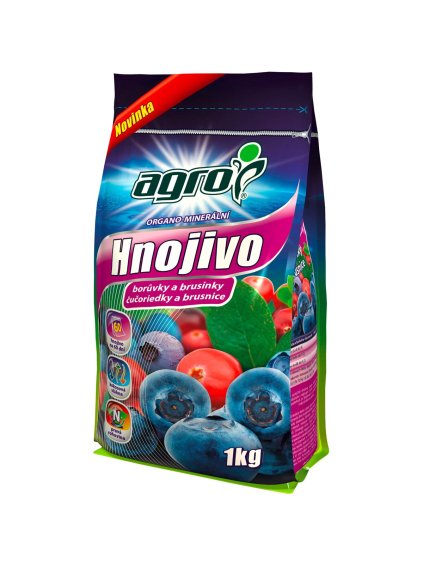 AGRO organicko-minerálne hnojivo na čučoriedky a brusnice 1 kg