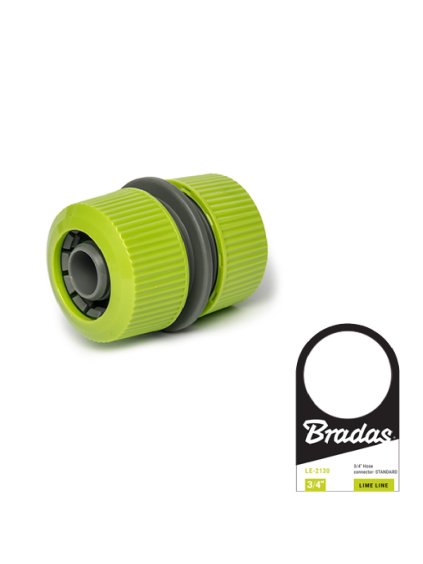BRADAS Spojka PVC 3 4 LIME LE 2110