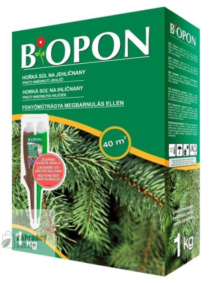 BIOPON Horká soľ na ihličnany 1 kg